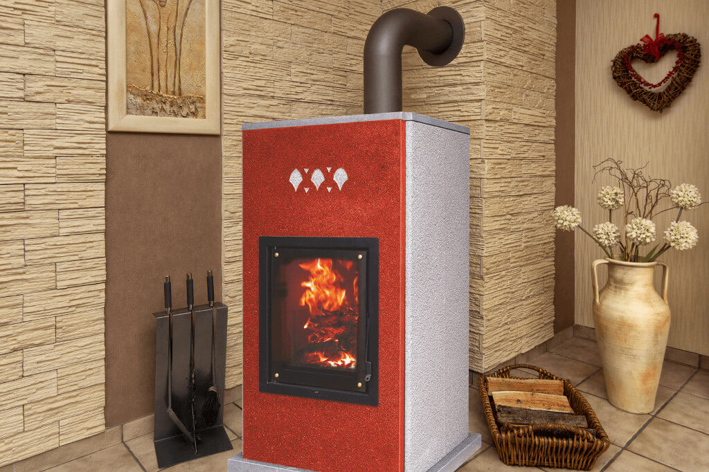 stove-chiara-red-nature-mod-320 detail #1